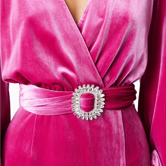 ELLIATT Selene event wear maxi dress in pink NWT - Picture 4 of 7